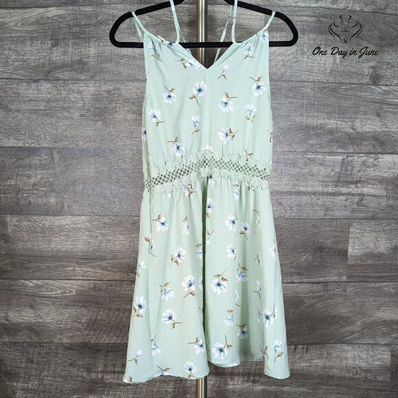 EM Spaghetti Strap Mini Dress Size M - Picture 1 of 6